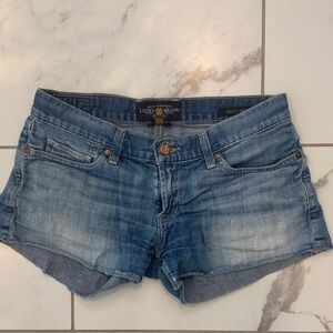 Lucky Brand Women's Faded Blue Jean Shorts